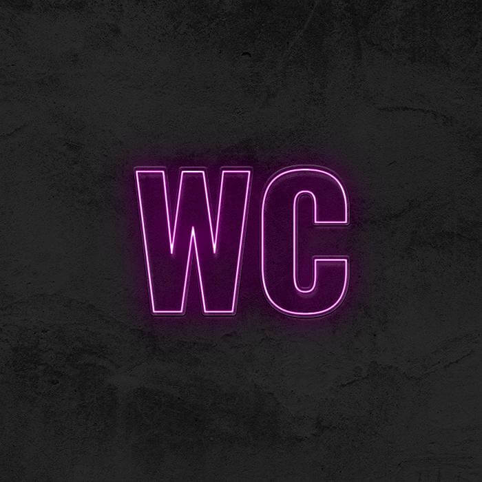 WC 🙍‍♂️🙍‍♀️ Neon Sign - Good Vibes Neon