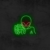 Alien 👽 - Good Vibes Neon