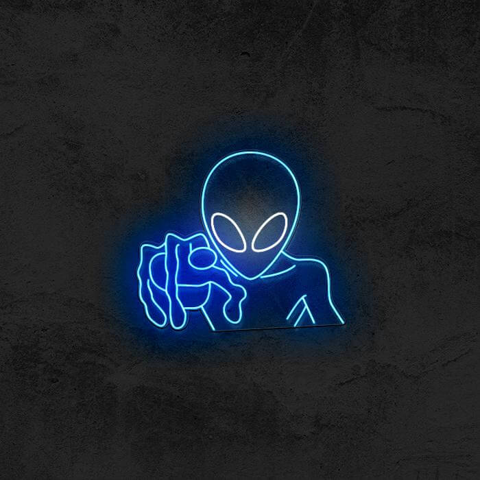 Alien 👽 - Good Vibes Neon