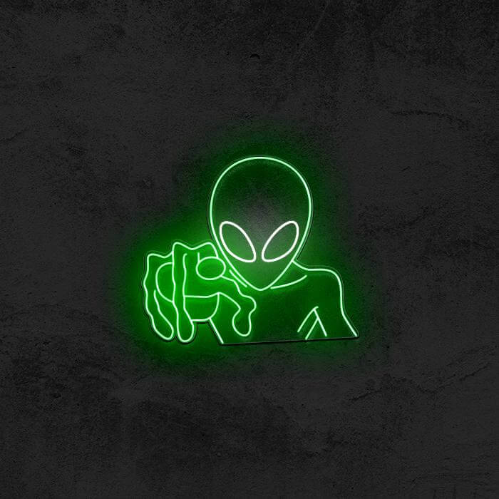 Alien 👽 - Good Vibes Neon