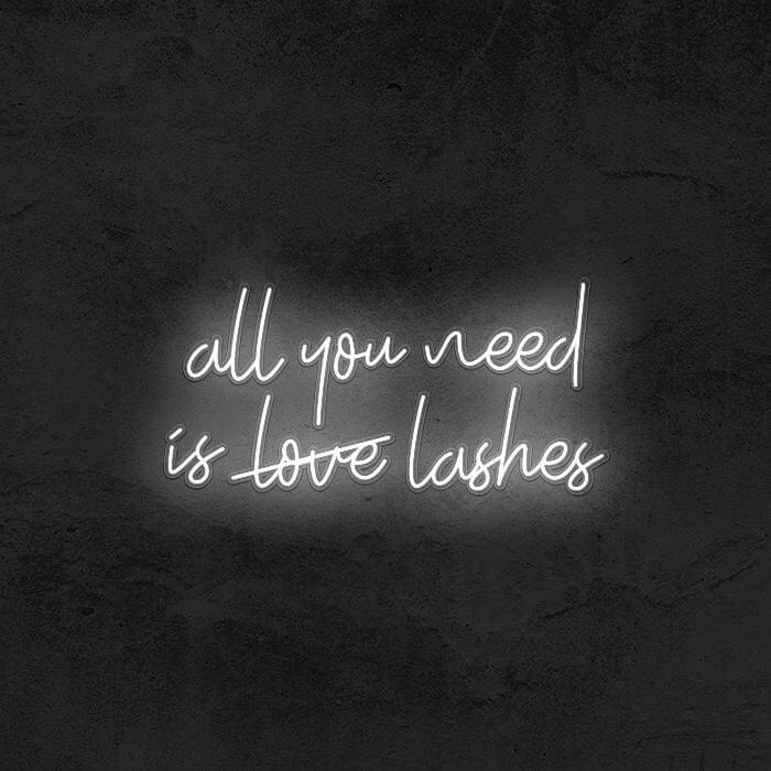 All You Need Is Lashes - Good Vibes Neon