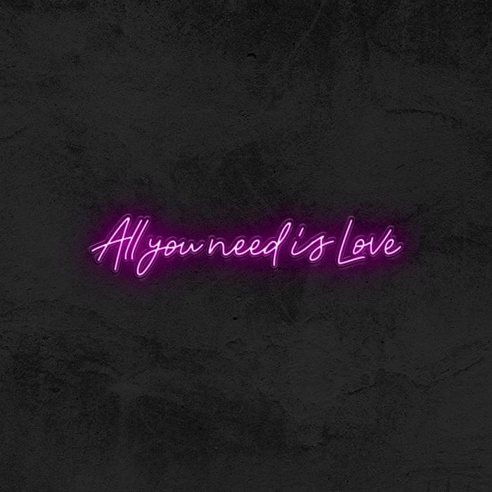 All You Need Is Love - Good Vibes Neon