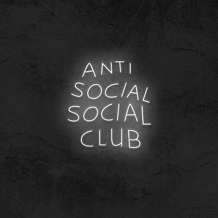 Anti Social Social Club Neon Sign