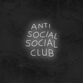 Anti Social Social Club Neon Sign