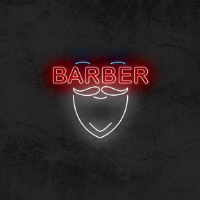 Beard Barber 🧔 - Good Vibes Neon