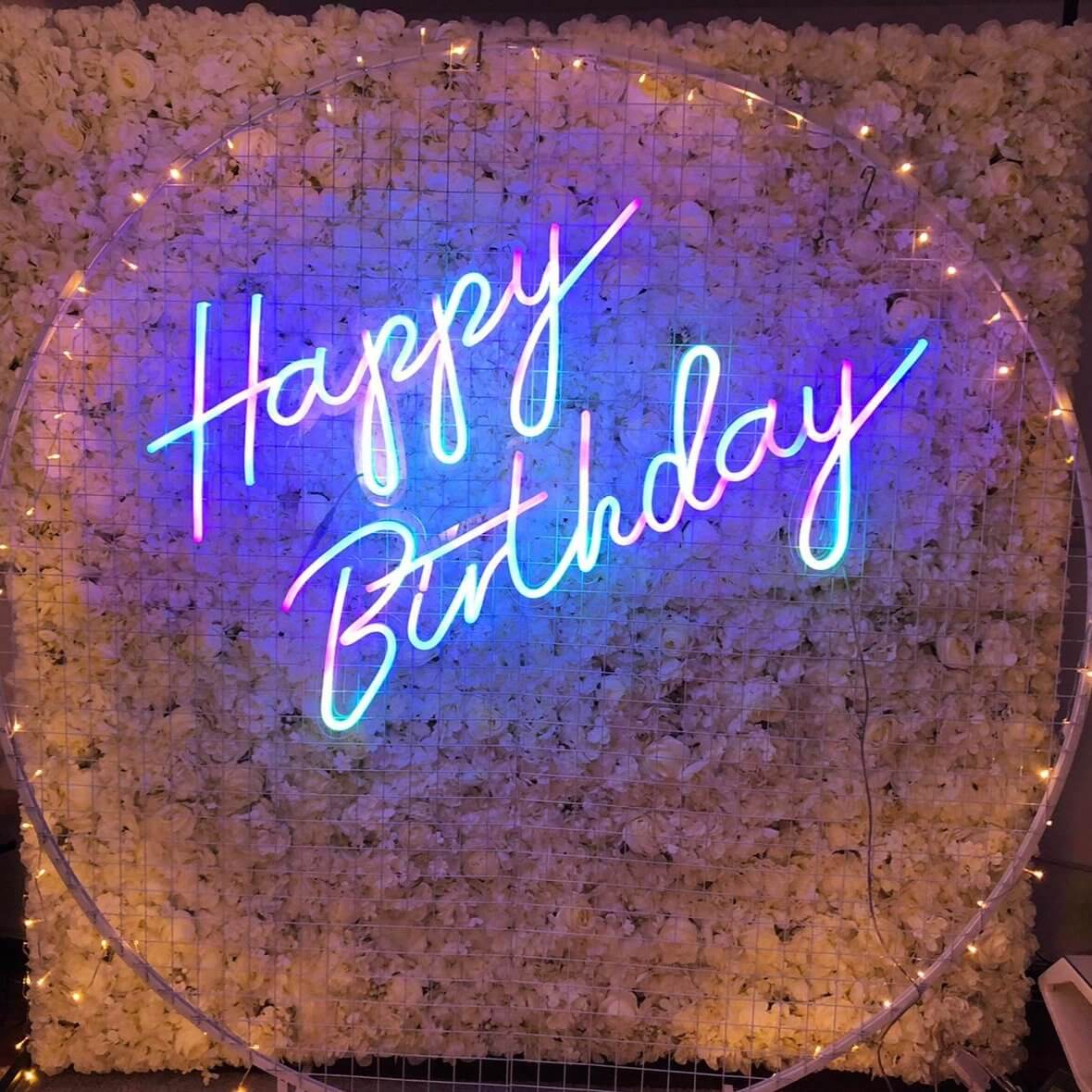 Custom Event Neon Signs - Good Vibes Neon