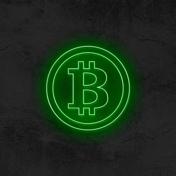 BITCOIN - Good Vibes Neon