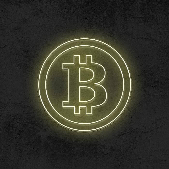 BITCOIN - Good Vibes Neon
