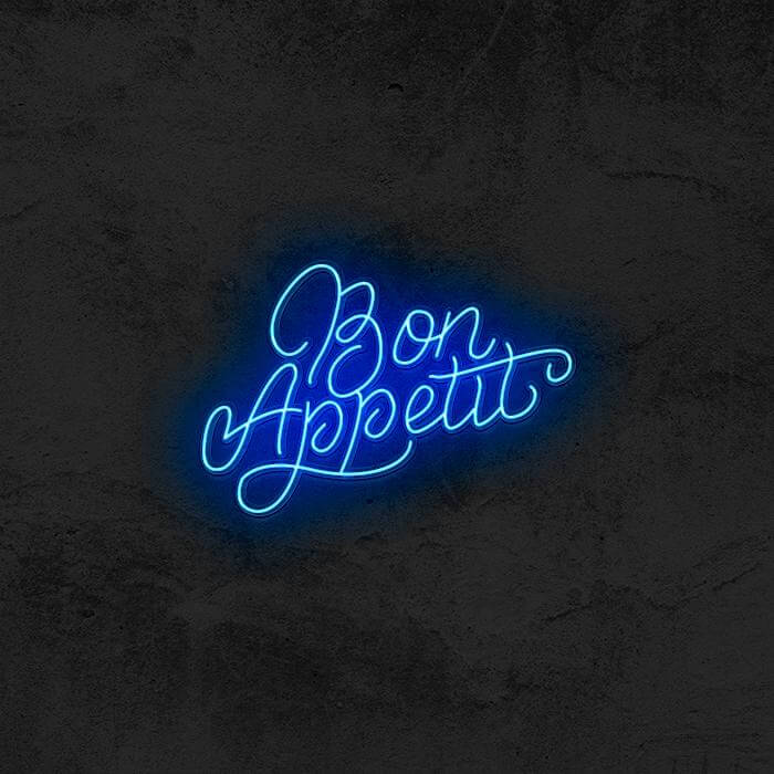 Bon Appetit 🍴 - Good Vibes Neon