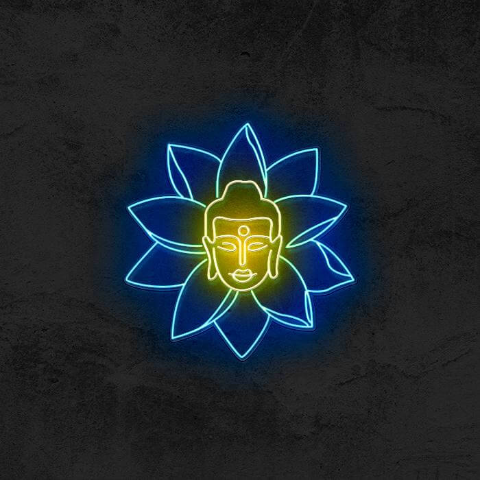 Mystical Buddha 🔮 - Good Vibes Neon