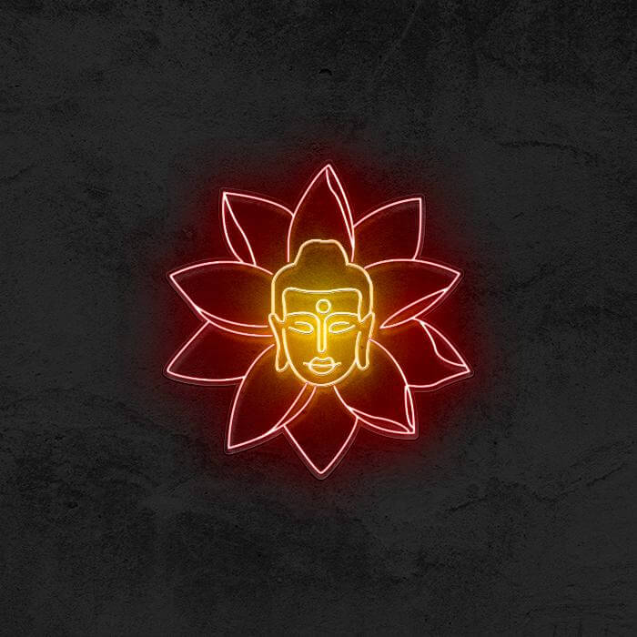 Mystical Buddha 🔮 - Good Vibes Neon