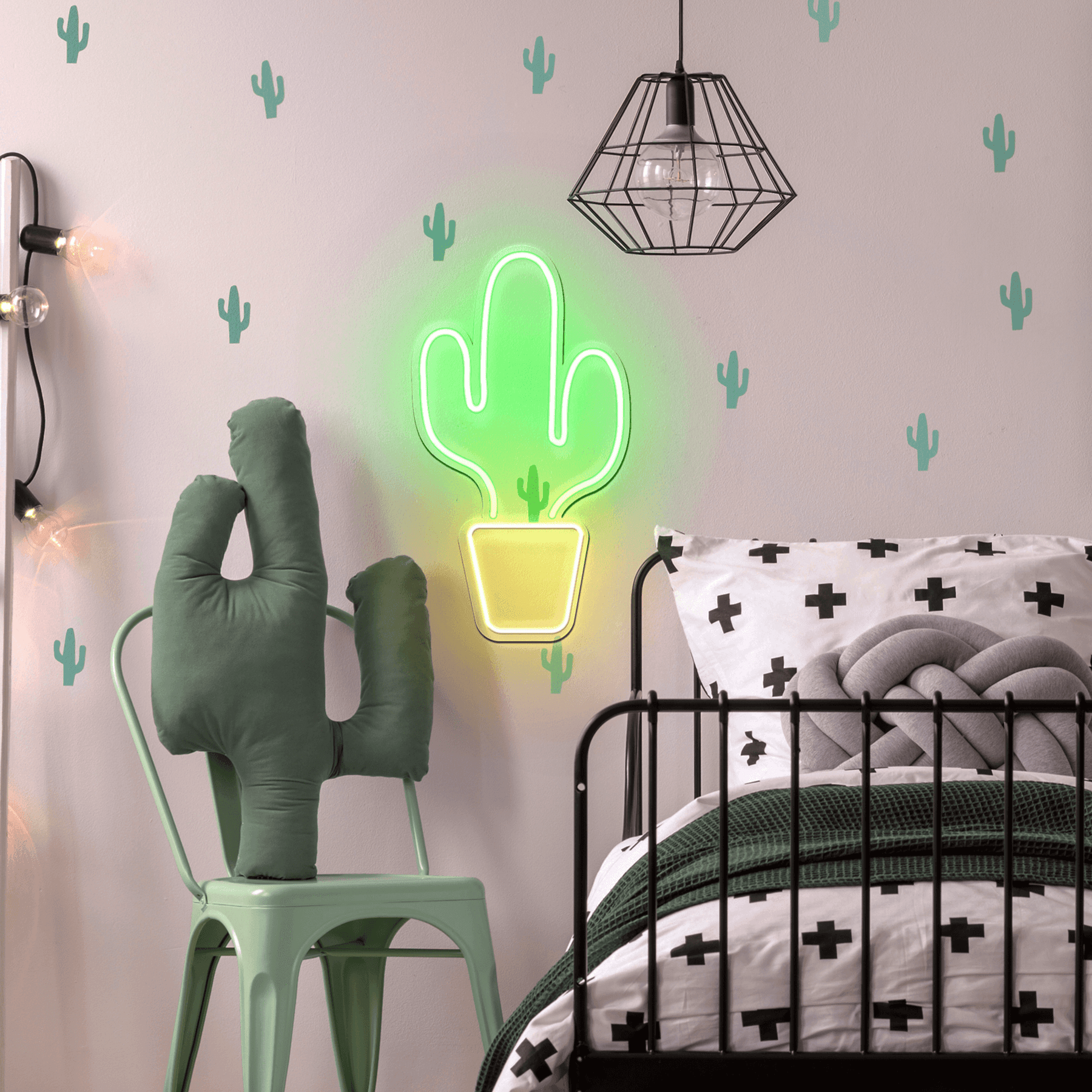 Cactus - Good Vibes Neon