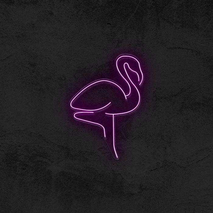 Flamingo - Good Vibes Neon