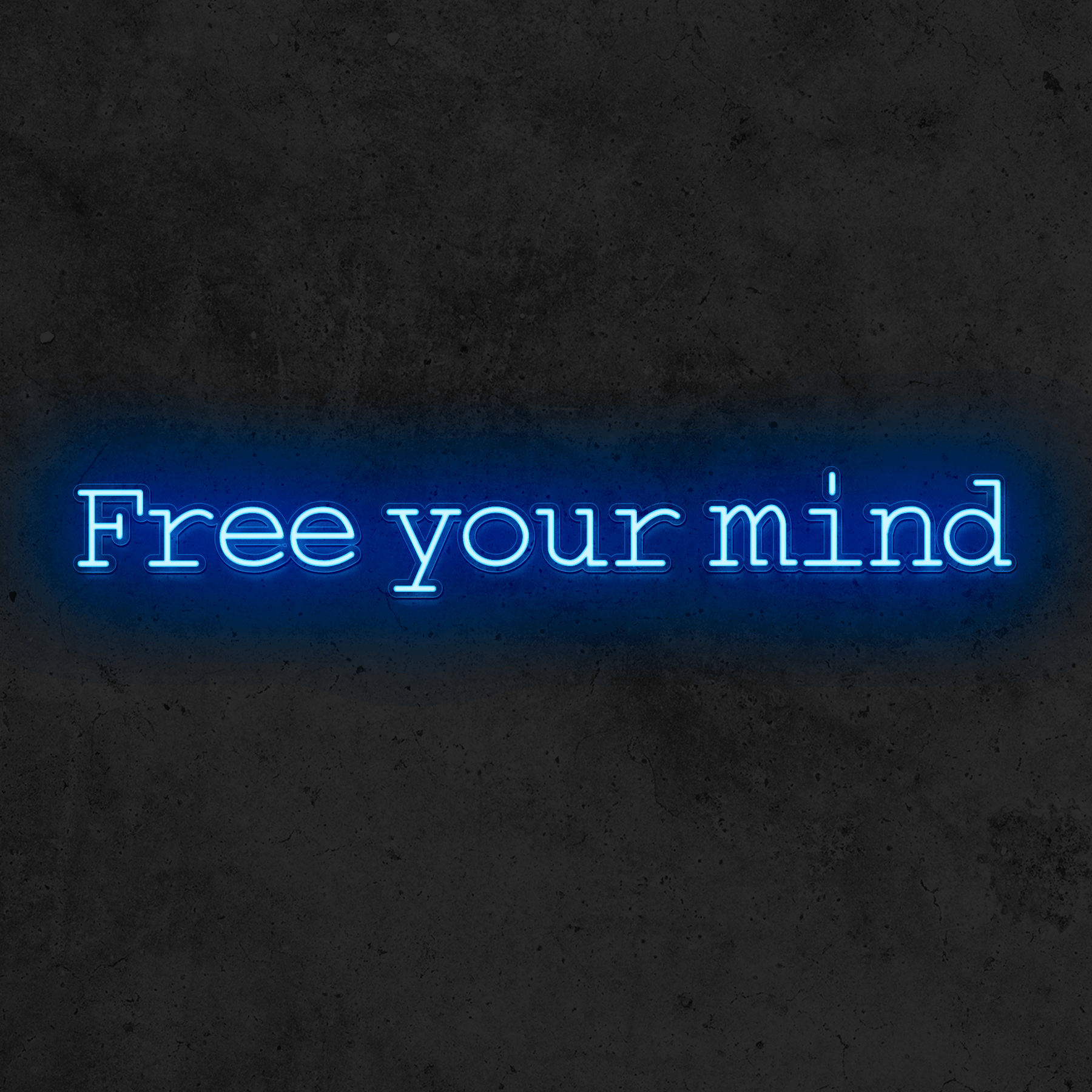Free Your Mind - Good Vibes Neon