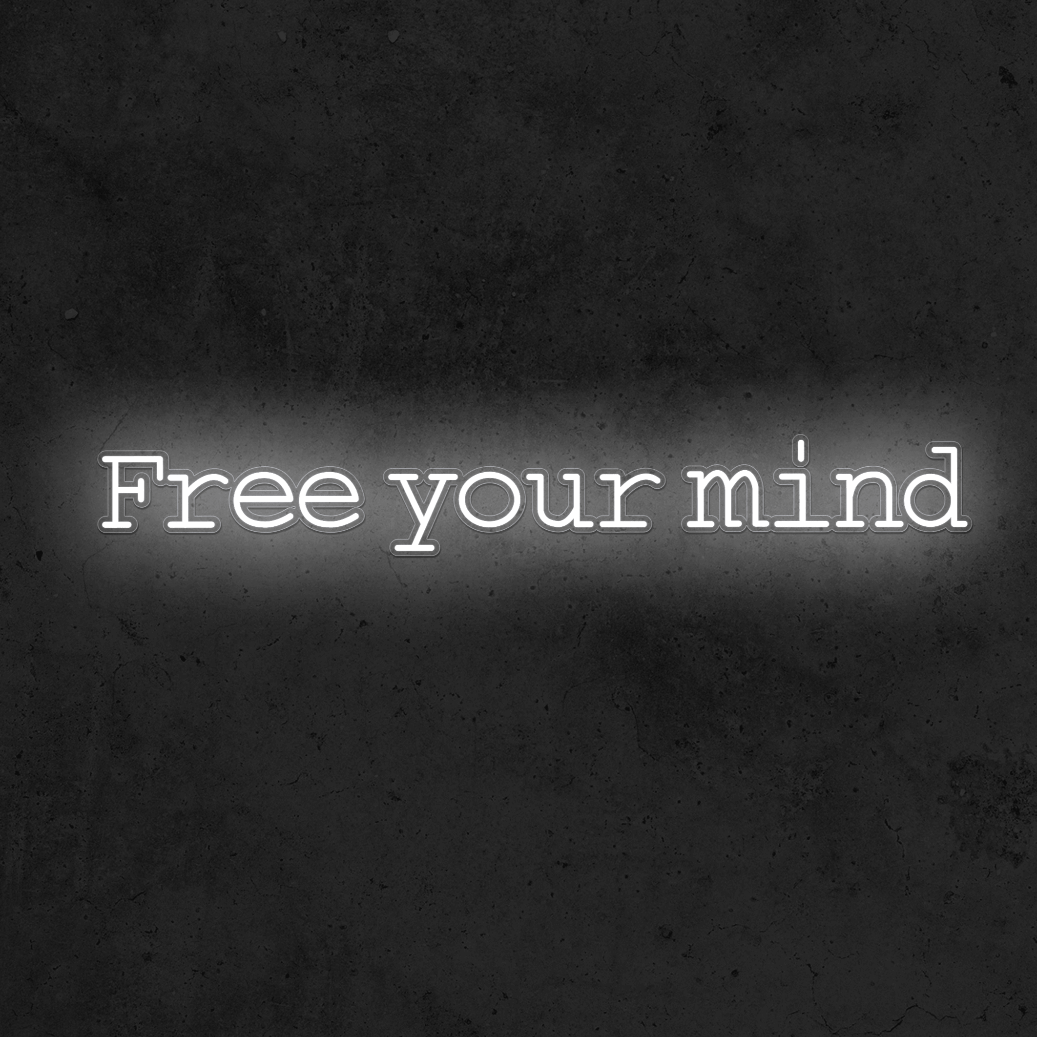 Free Your Mind - Good Vibes Neon