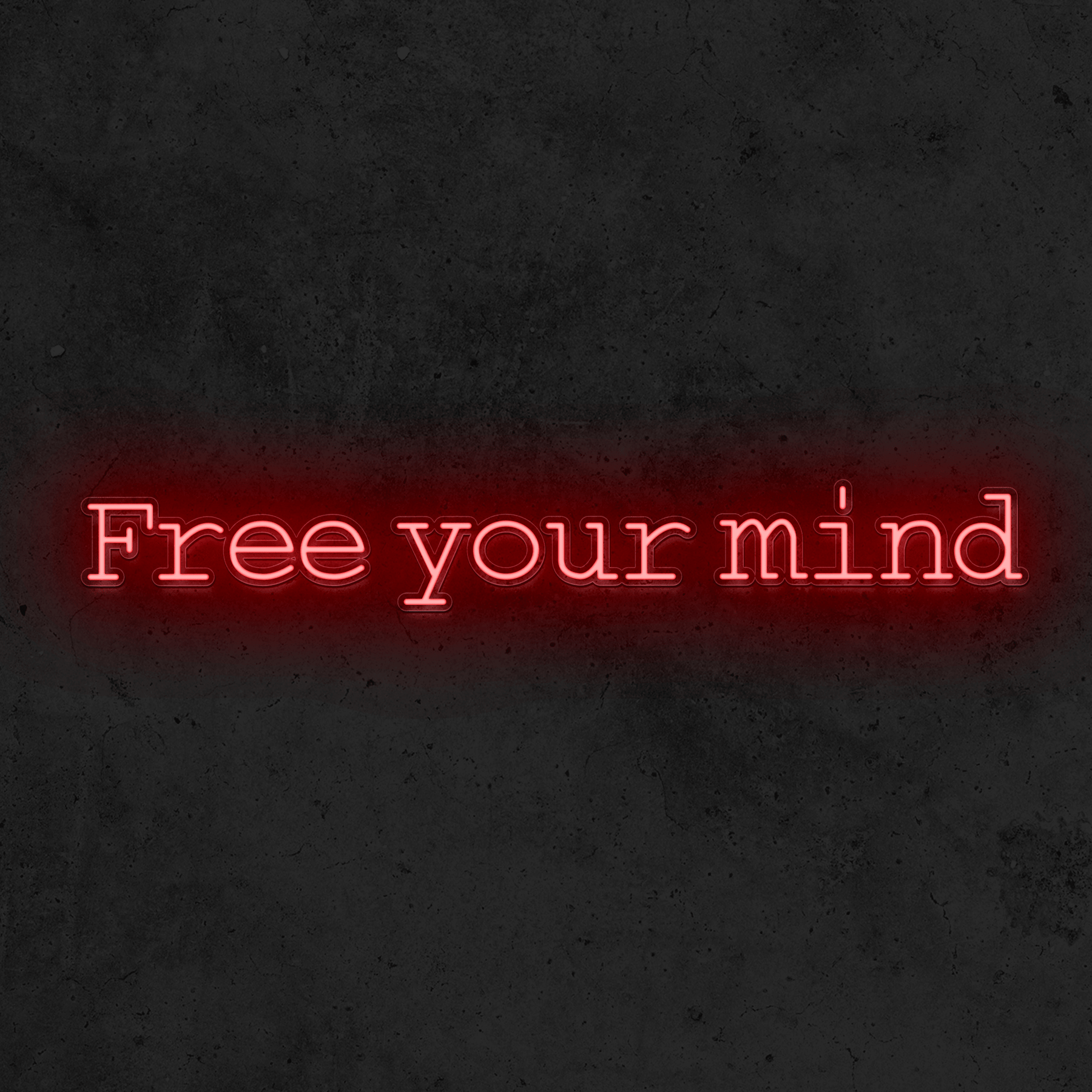 Free Your Mind - Good Vibes Neon