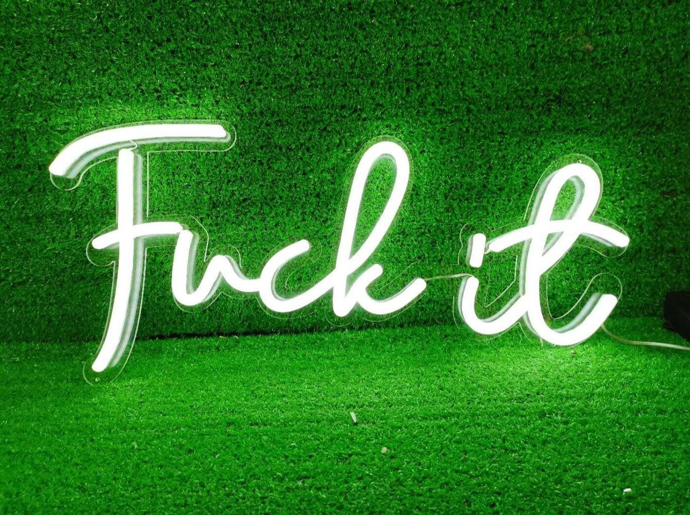 Fuck It - Good Vibes Neon