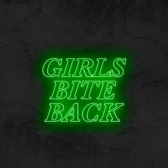 GIRLS BITE BACK - Good Vibes Neon