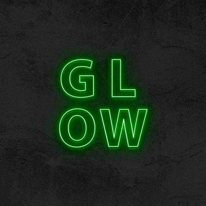 GLOW ✨ - Good Vibes Neon