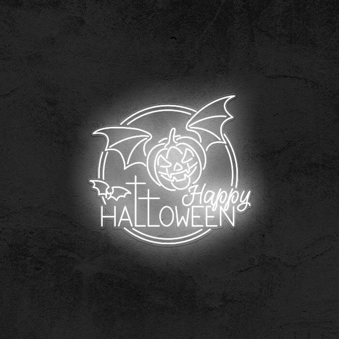 Happy Halloween Neon Sign