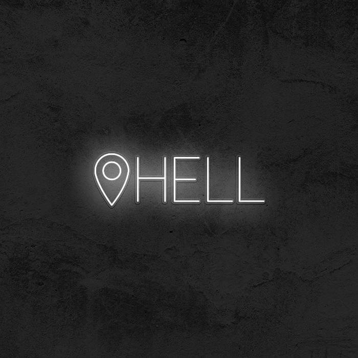 📍Hell Neon Sign - Good Vibes Neon