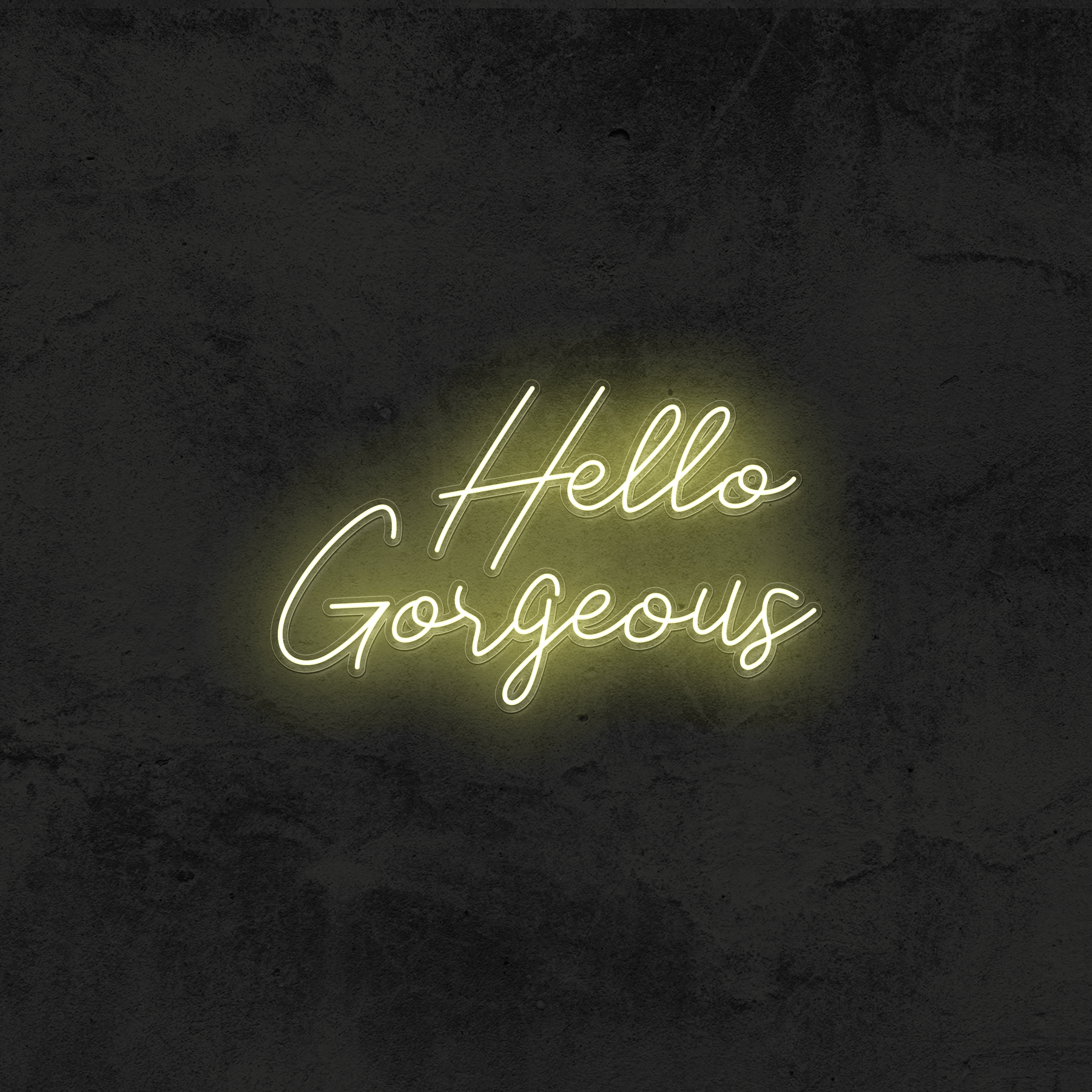 Hello Gorgeous - Good Vibes Neon
