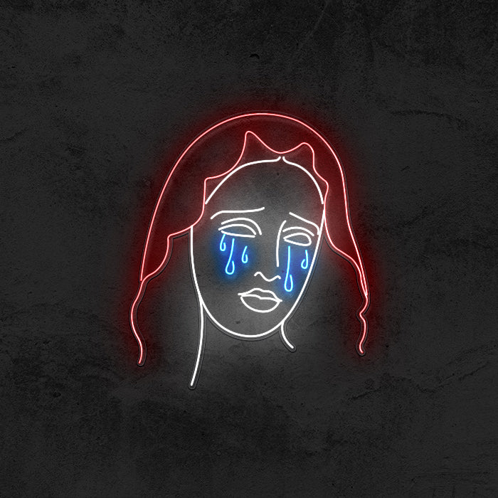 Holy Mary Neon Sign