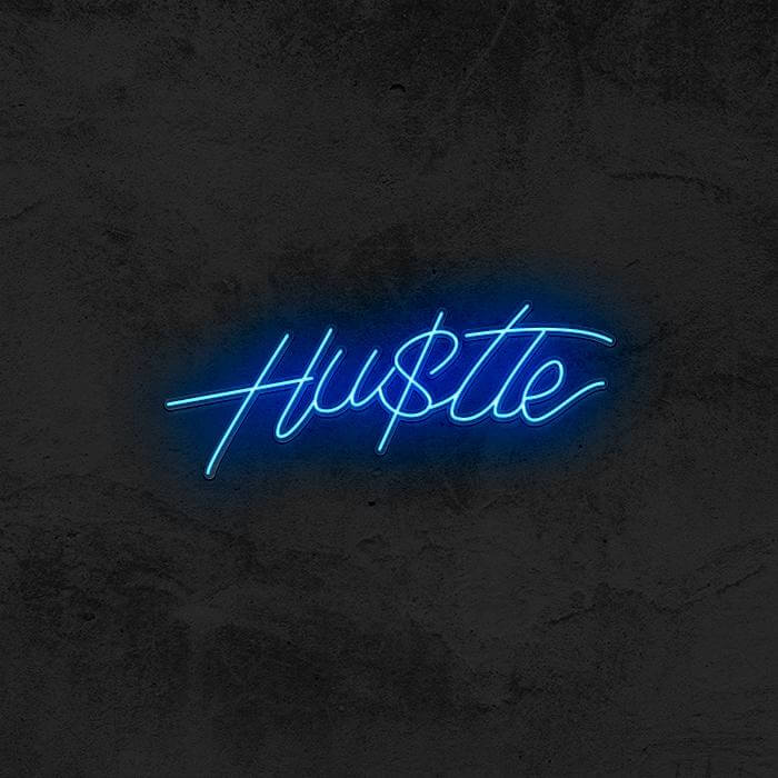 HUSTLE 💲 - Good Vibes Neon