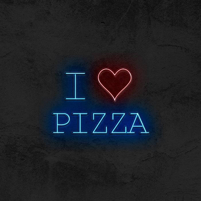 I ❤ PIZZA 🍕 - Good Vibes Neon