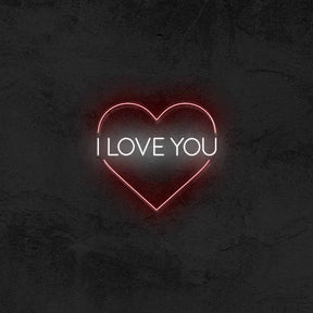 I LOVE YOU ❤ - Good Vibes Neon