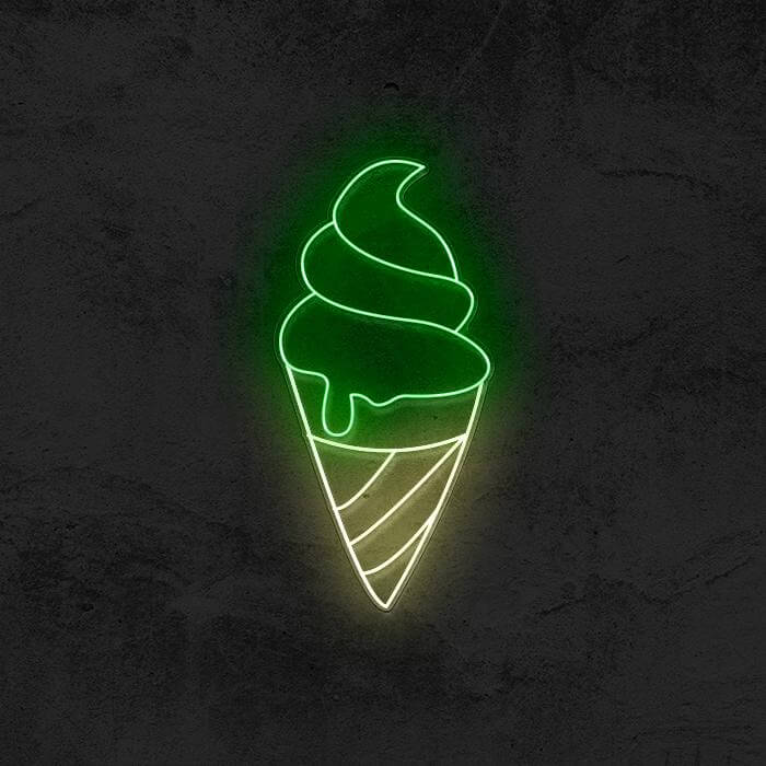 Ice Cream  🍦 - Good Vibes Neon