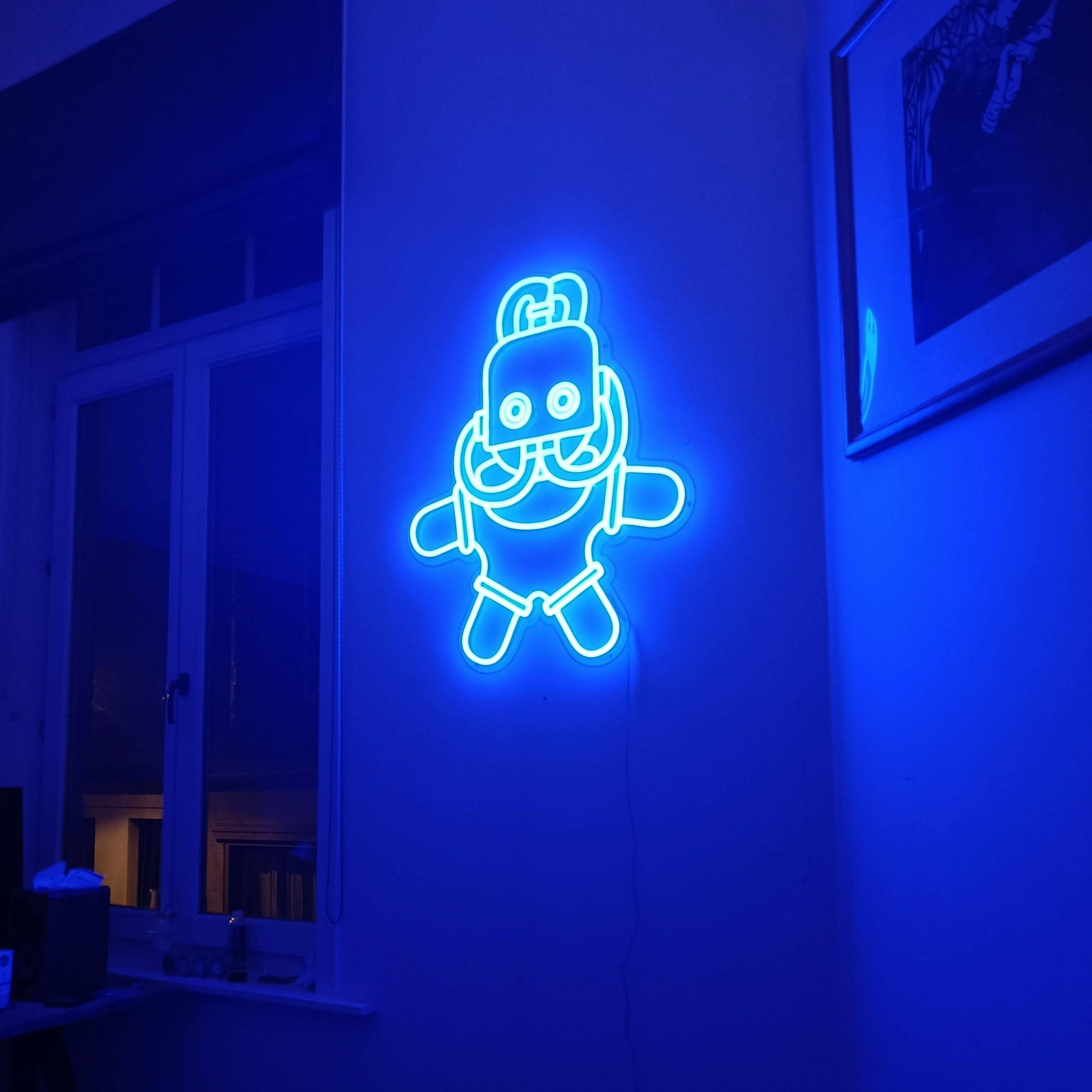 MAC MILLER LAST ALBUM LOGO - SWIMMING NEON SIGN