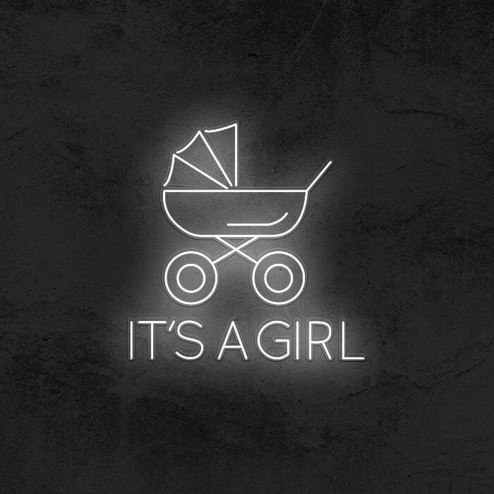 Girl Baby Stroller 👼 - Good Vibes Neon