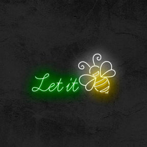Let It 🐝 - Good Vibes Neon