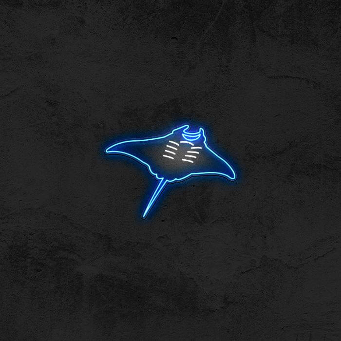 Manta-ray Neon Sign