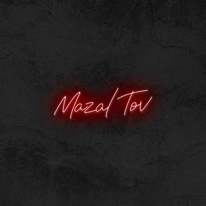 Mazal Tov - Good Vibes Neon