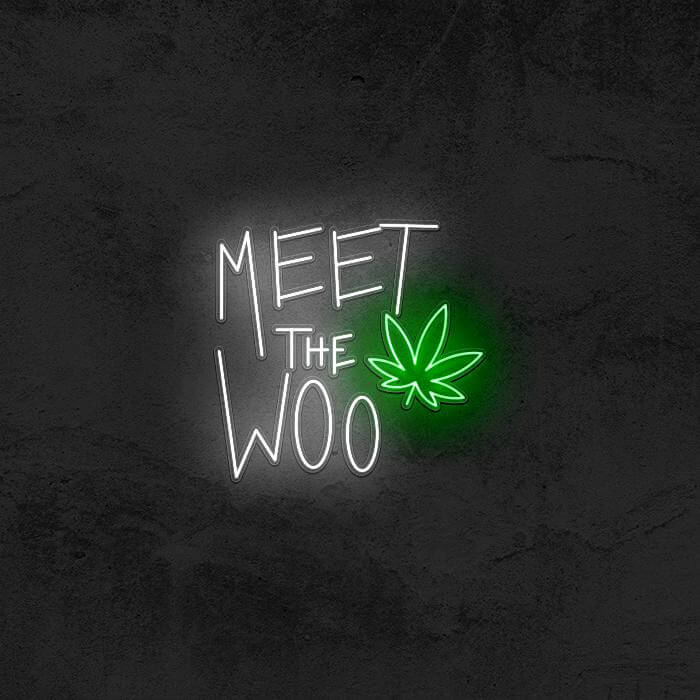Meet The Woo - Pop Smoke Neon Sign