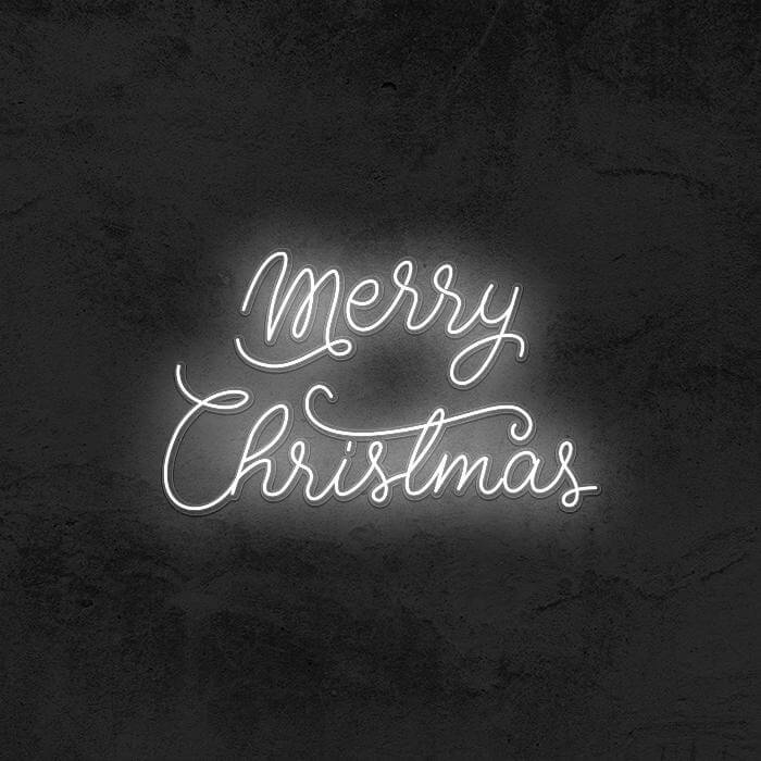 Merry Christmas Neon Sign