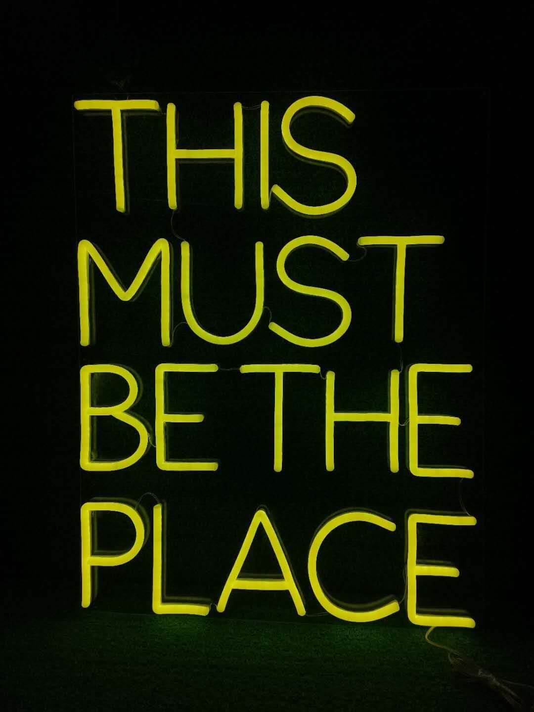 This Must Be The Place - Good Vibes Neon