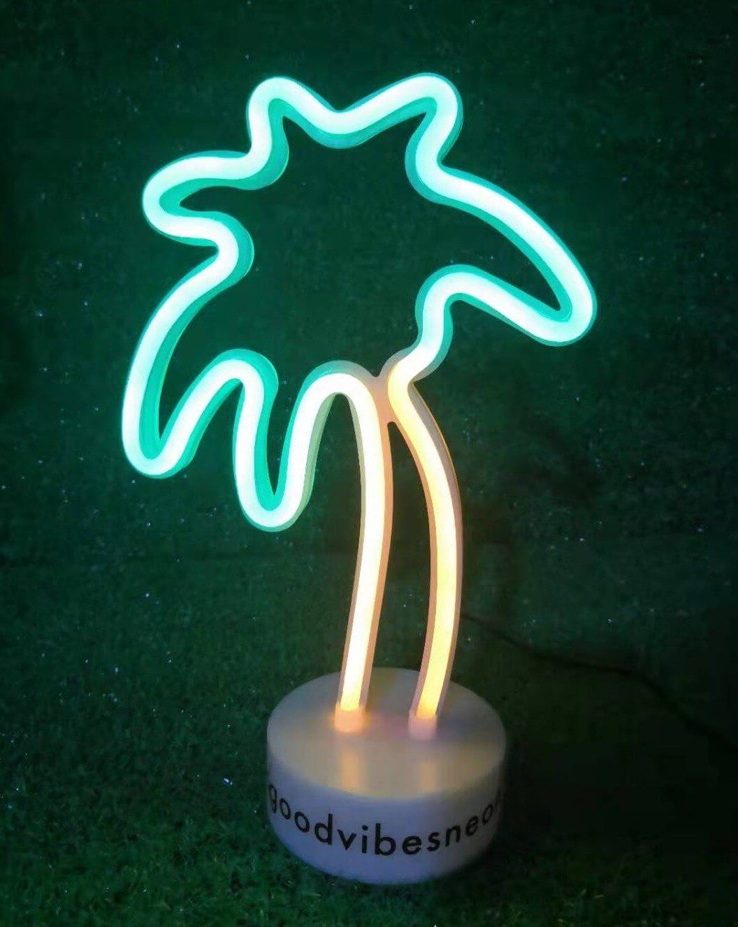 Palm Tree - Good Vibes Neon