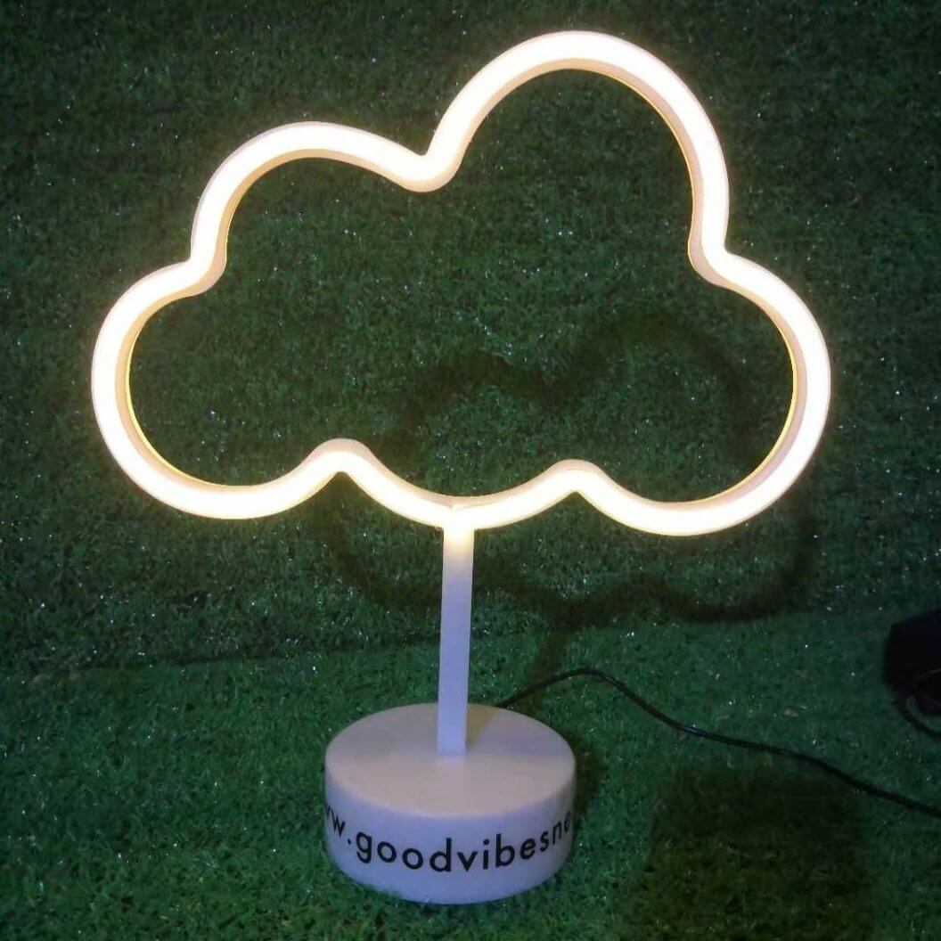 Cloud Night Lamp - Good Vibes Neon