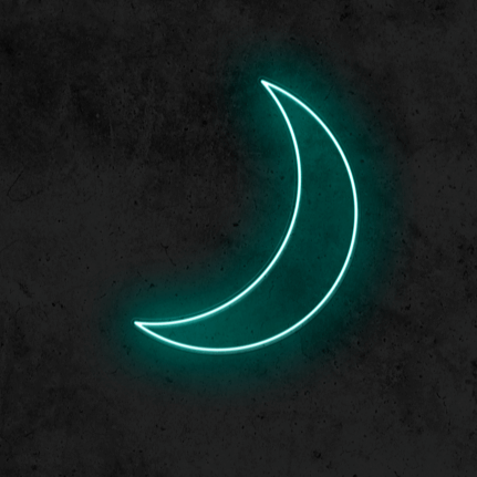 Moon - Good Vibes Neon