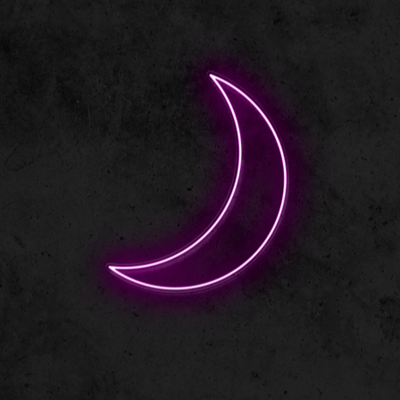 Moon - Good Vibes Neon