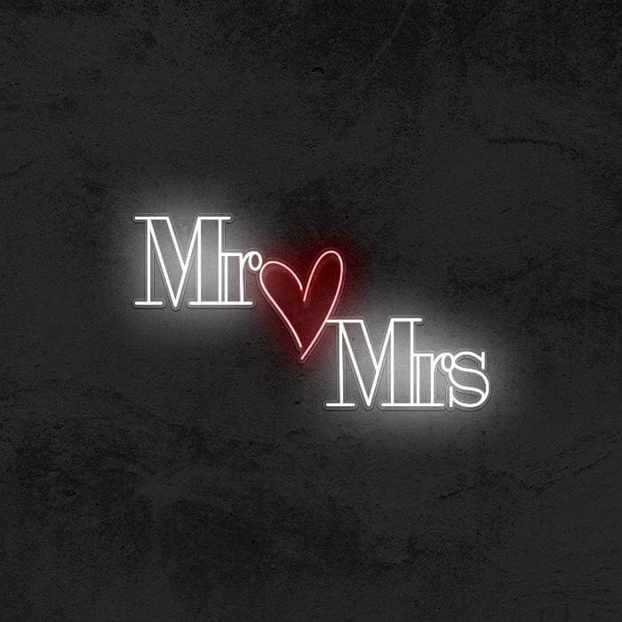 MR & MRS - Good Vibes Neon
