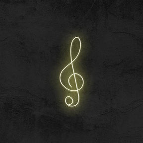 Musical note - Good Vibes Neon