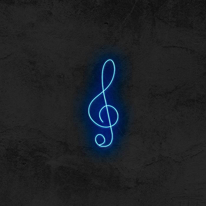 Musical note - Good Vibes Neon