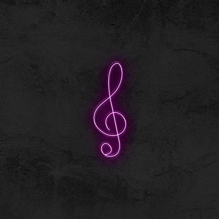 Musical note - Good Vibes Neon