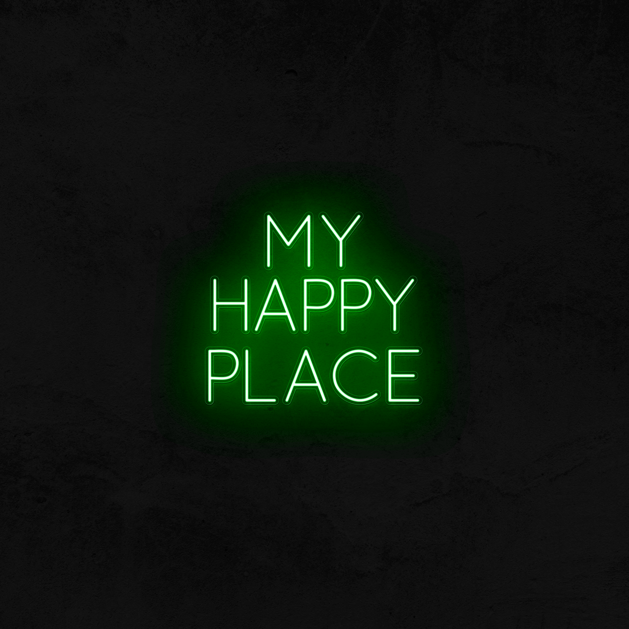 My Happy Place - Good Vibes Neon