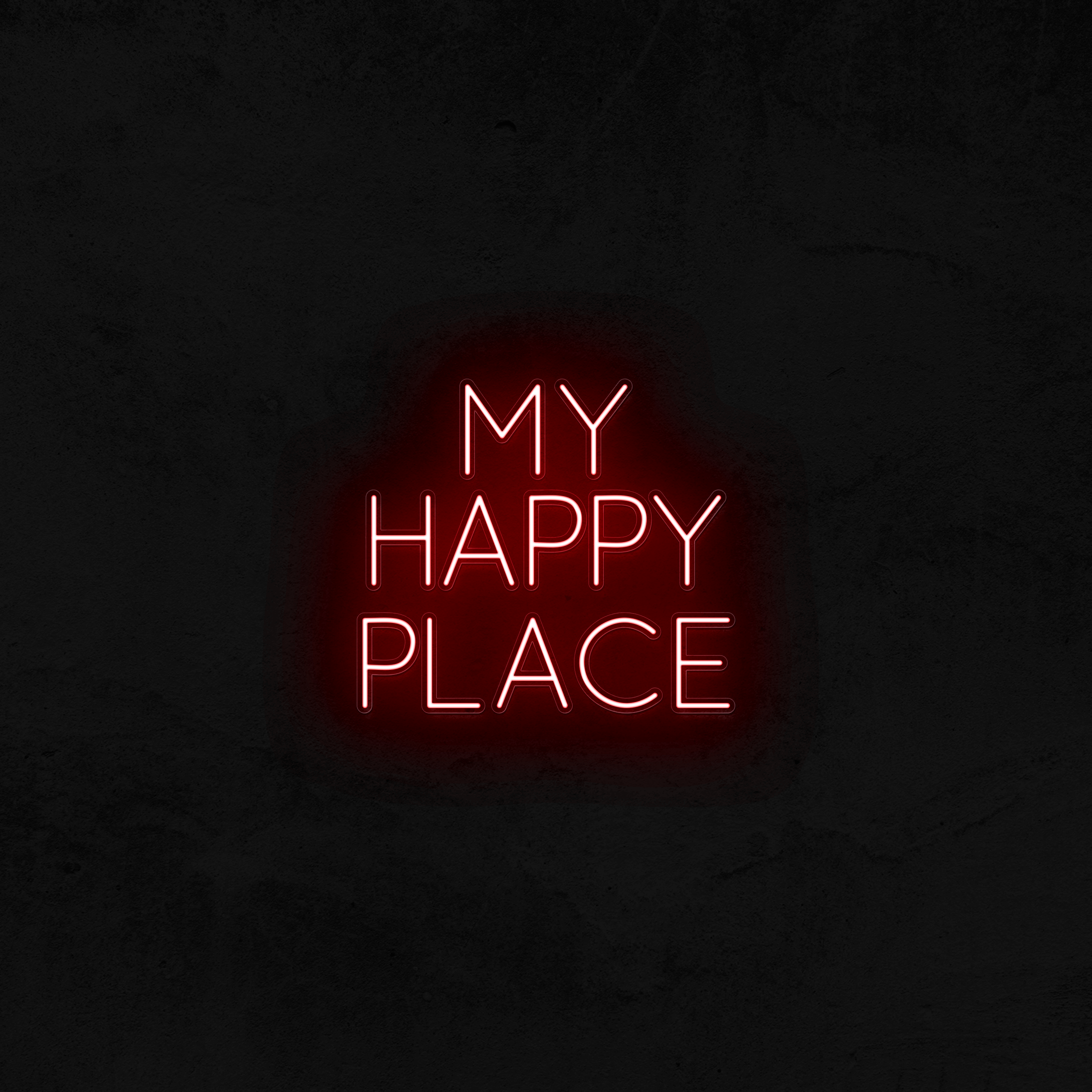 My Happy Place - Good Vibes Neon