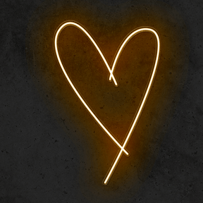 Heart - Good Vibes Neon